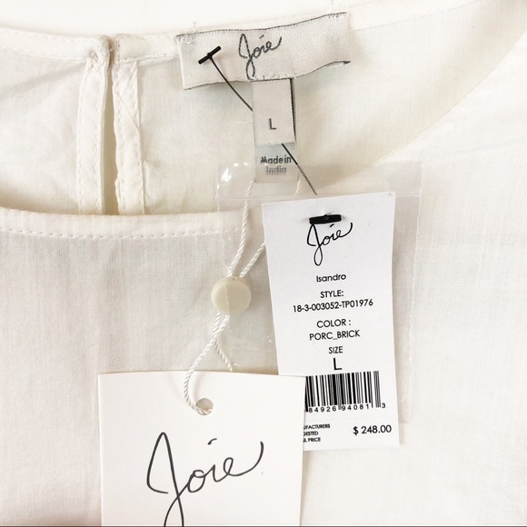 NEW JOIE | Isandro Embroidered Balloon Sleeves A34 - Picture 16 of 16